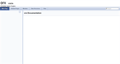 Desktop Screenshot of doc.orx-project.org